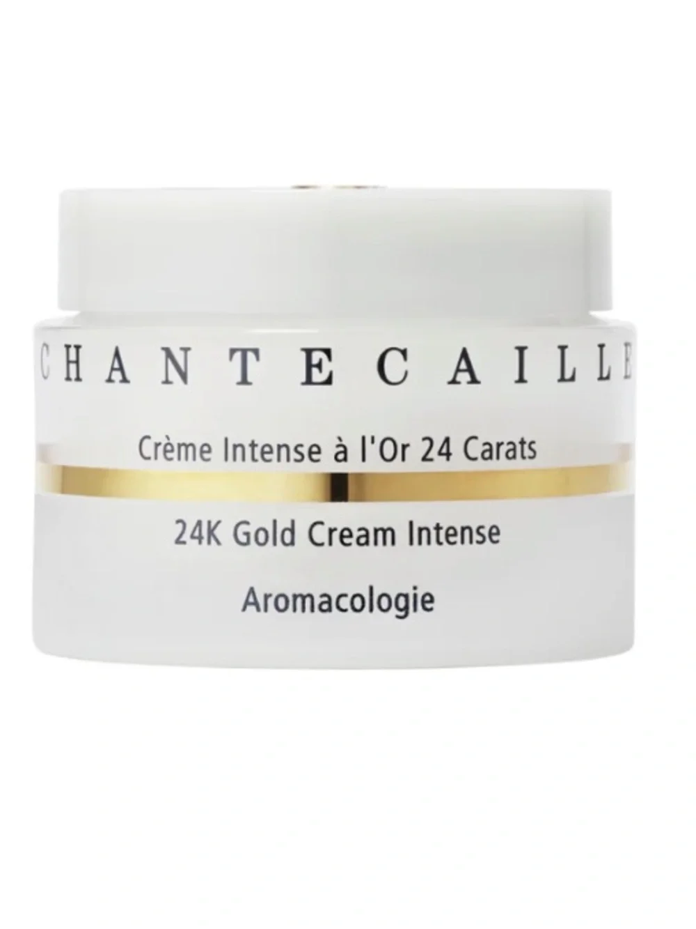 New in box full size Chantecaille 24K Gold Cream Intense - White & Gold Accent